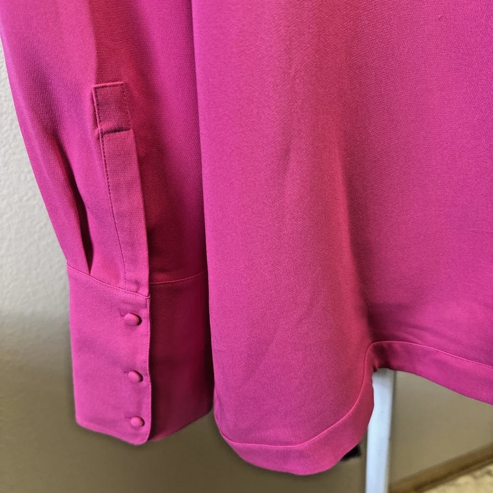 NWT Careste Cecile Silk Blazer Jacket Size 14 Pink Light‎ Weight Classic Pockets